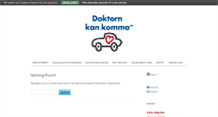 Desktop Screenshot of doktornkankomma.se