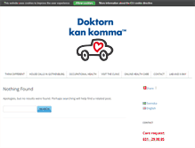 Tablet Screenshot of doktornkankomma.se